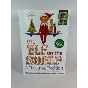 The Elf On the Shelf Christmas Tradition a Boy Elf Storybook Set